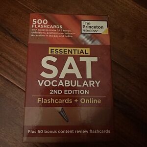 The Princeton Review SAT Vocabulary Flashcards